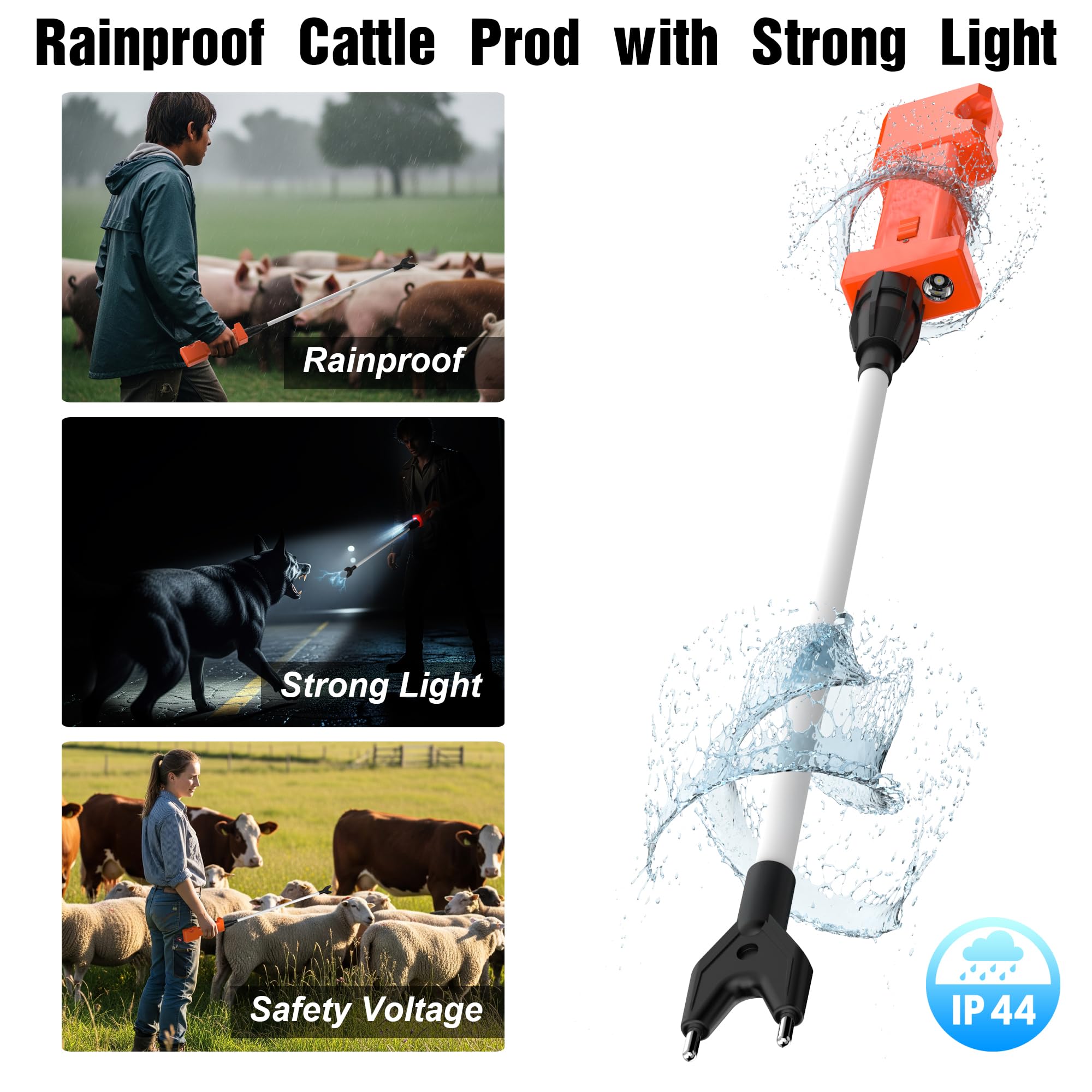 GmTonty waterproof construction keeps operation reliable in rain and dust.