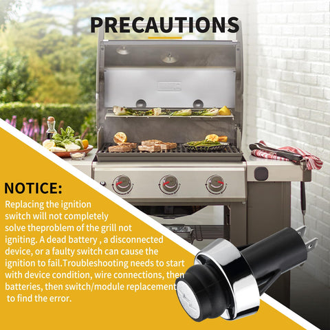 Gnellkoor ignition switch installation guide for Weber GS4