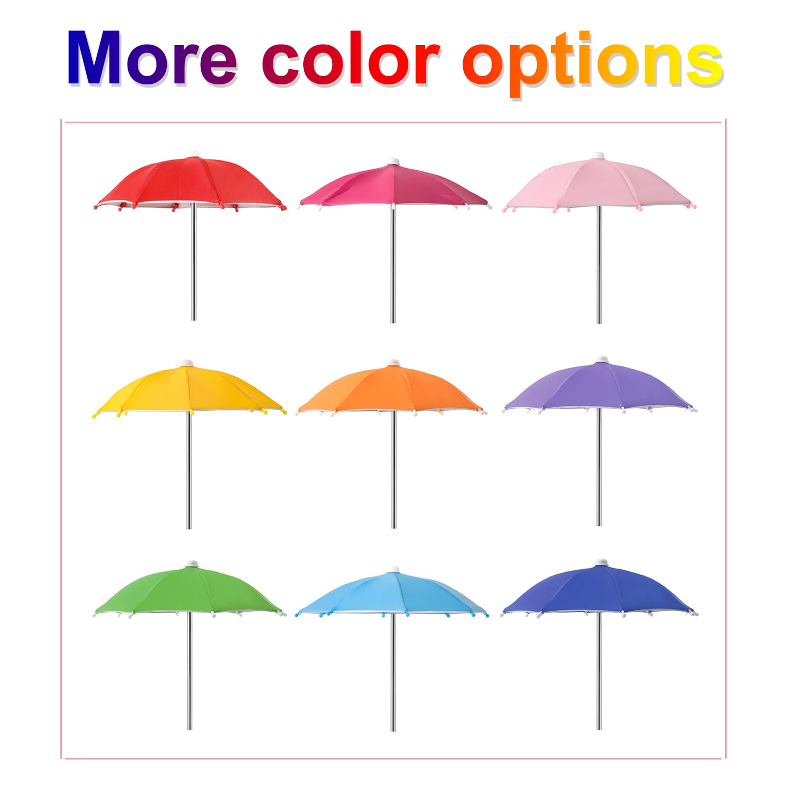 Gnodry umbrella aids easy assembly for quick outdoor setup
