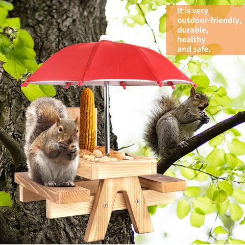 Gnodry Squirrel Umbrella color options help match outdoor decor