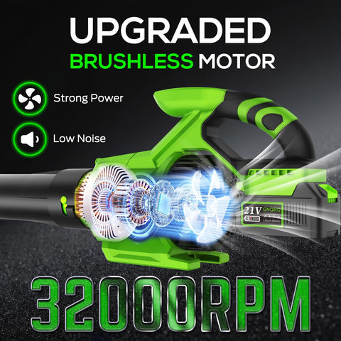 GNQRQ brushless motor displays high-efficiency design and airflow