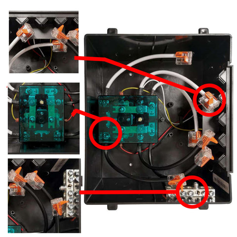 Go Power TS-30 generator delay demonstrates safe power transfer during startup.