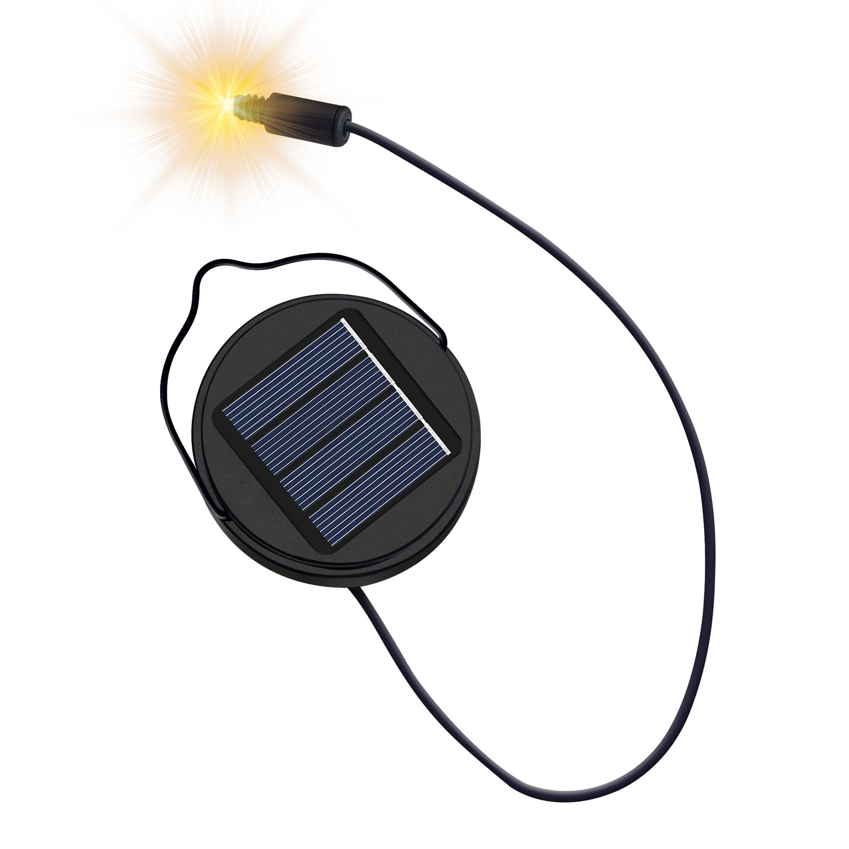 Go2garden AA 600mAh solar light top replacement for durable outdoor lanterns