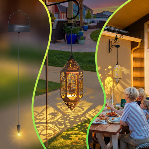 Go2garden eighteen-inch cord solar top for extended lighting time