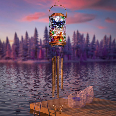 Go2garden outdoor decor enhances yard ambience at twilight.