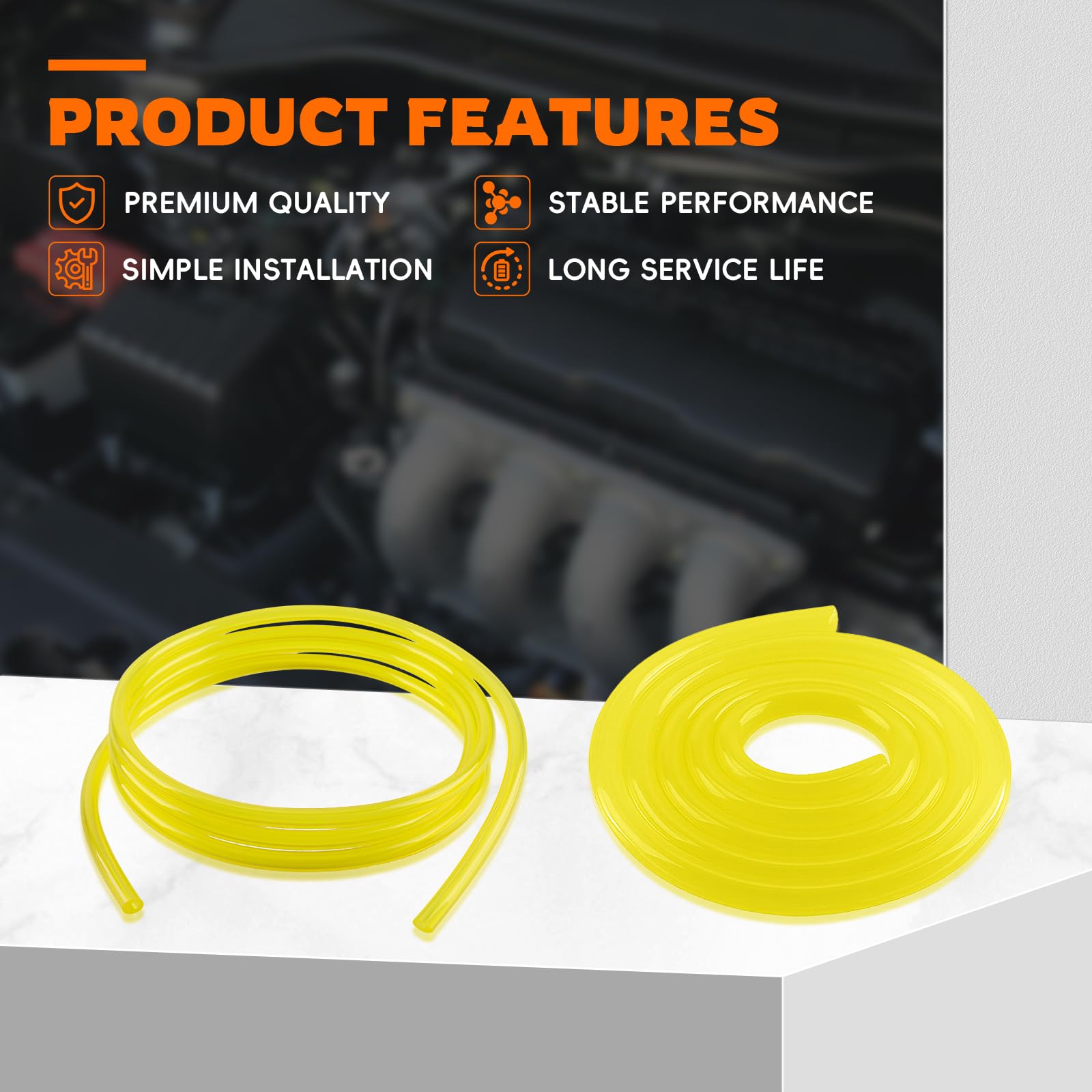 GoaMotors 20ft fuel-line hose pack for easy replacements