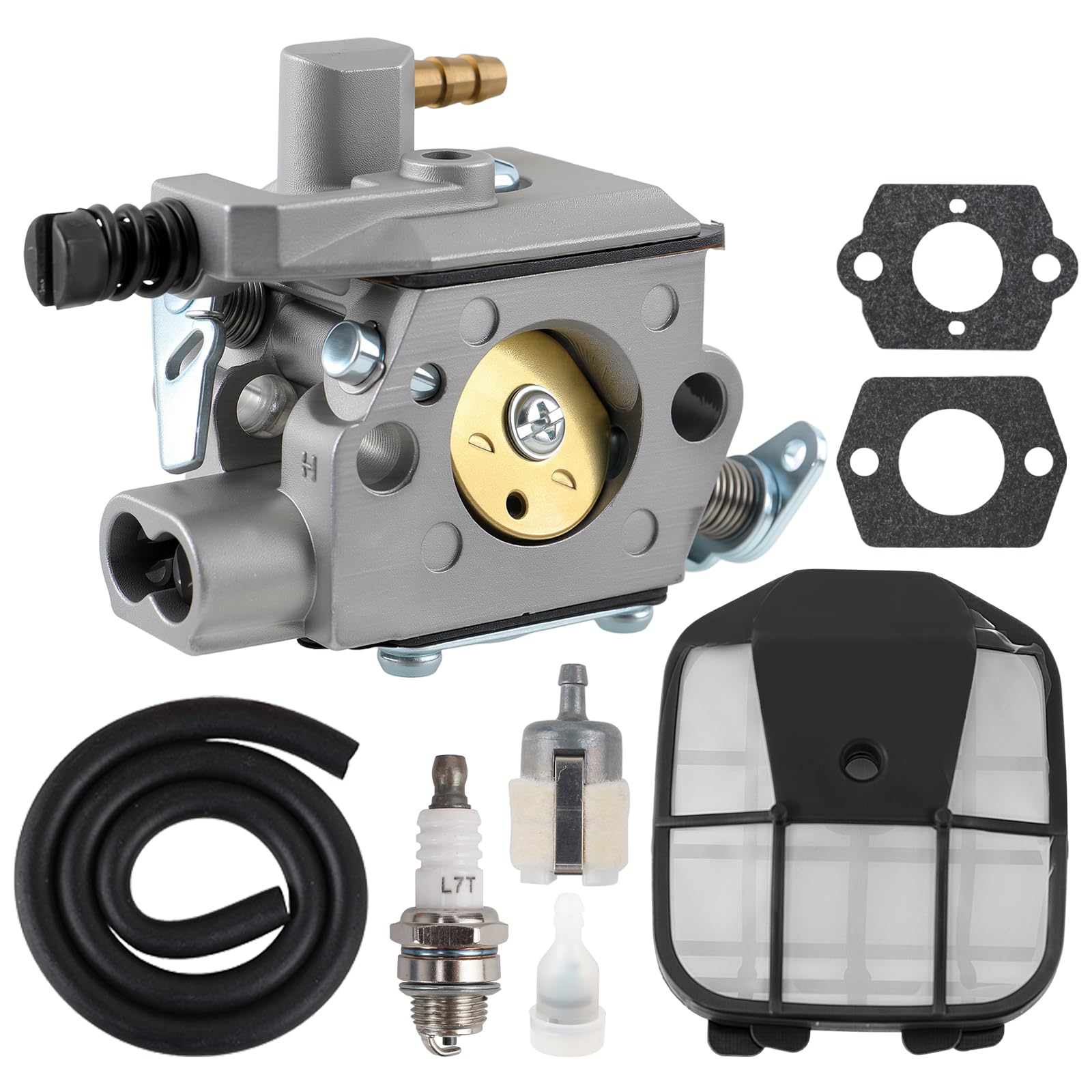 GoaMotors carburetor A021003391 with CS490 air filter kit – ready-to-install assembly