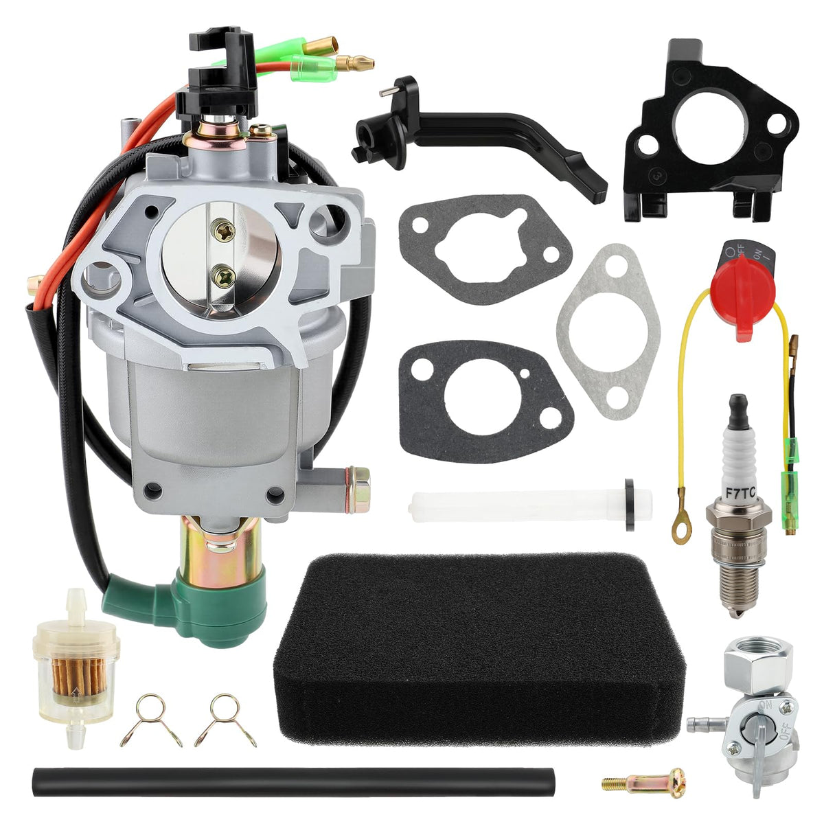 GoaMotors carburetor kit main unit ready for generator replacement and performance restoration