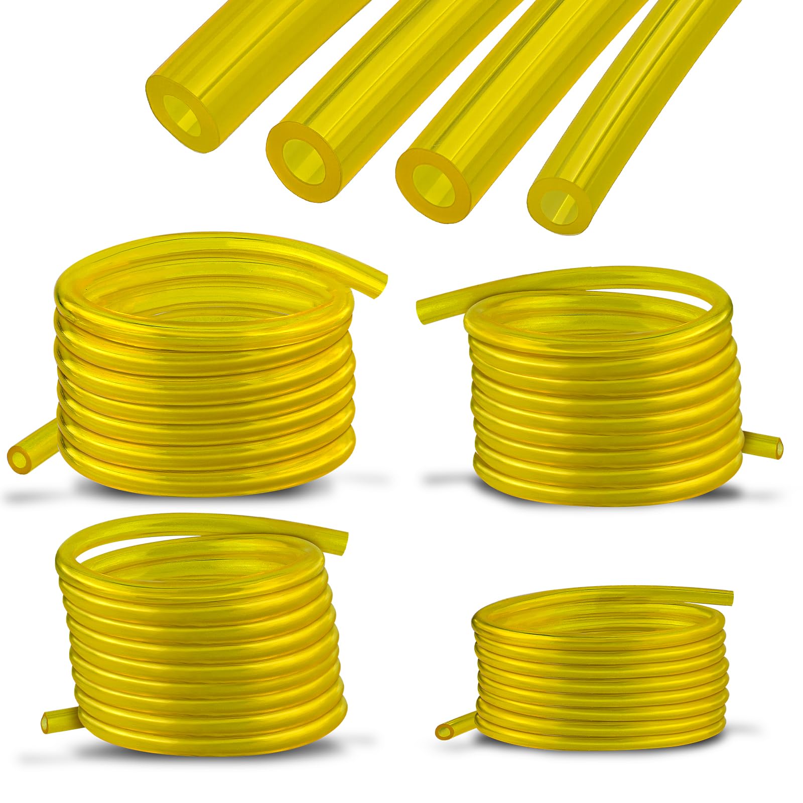 GoaMotors fuel-line hose 0-08-0-14 inch fits small engines for quick replacement