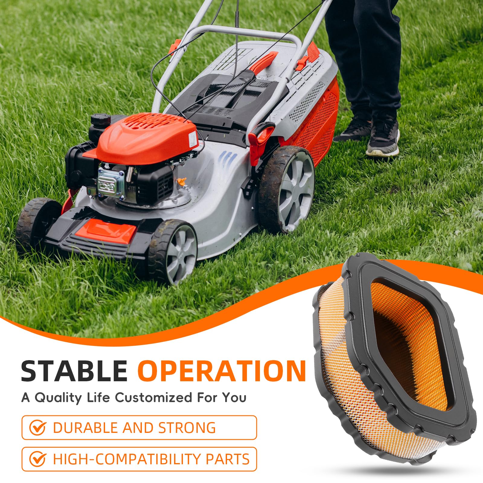GoaMotors fuel pump kit boosts lawn mower reliability during use.