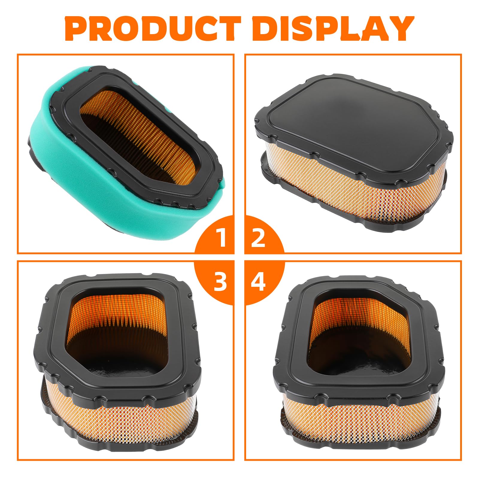 GoaMotors oil filter compatible with Kohler Courage Twin engines.