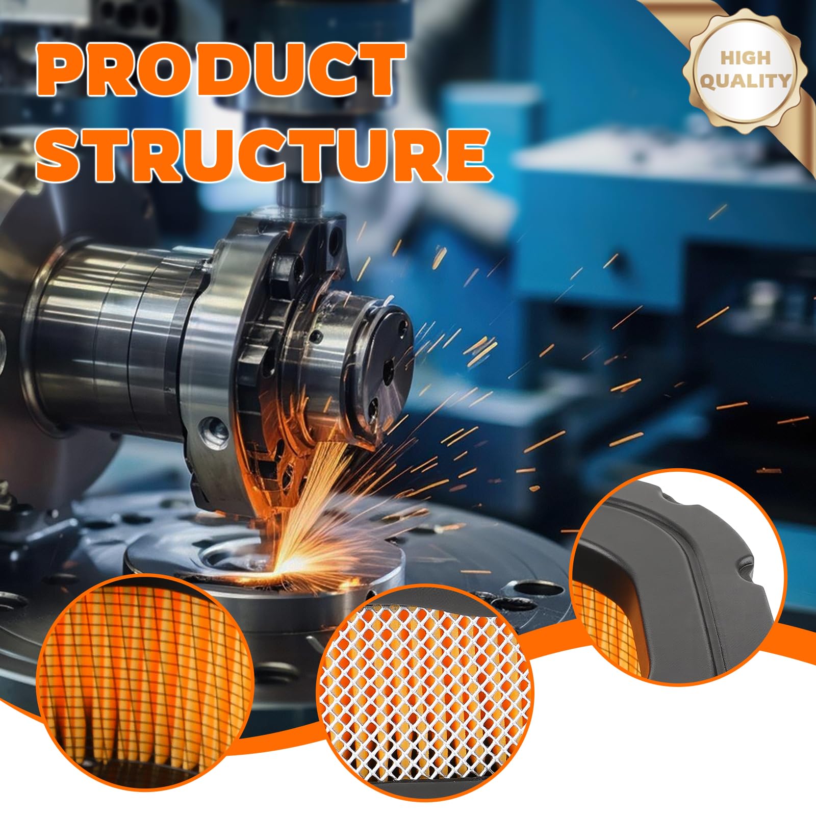 GoaMotors pre-cleaner included for better intake protection.
