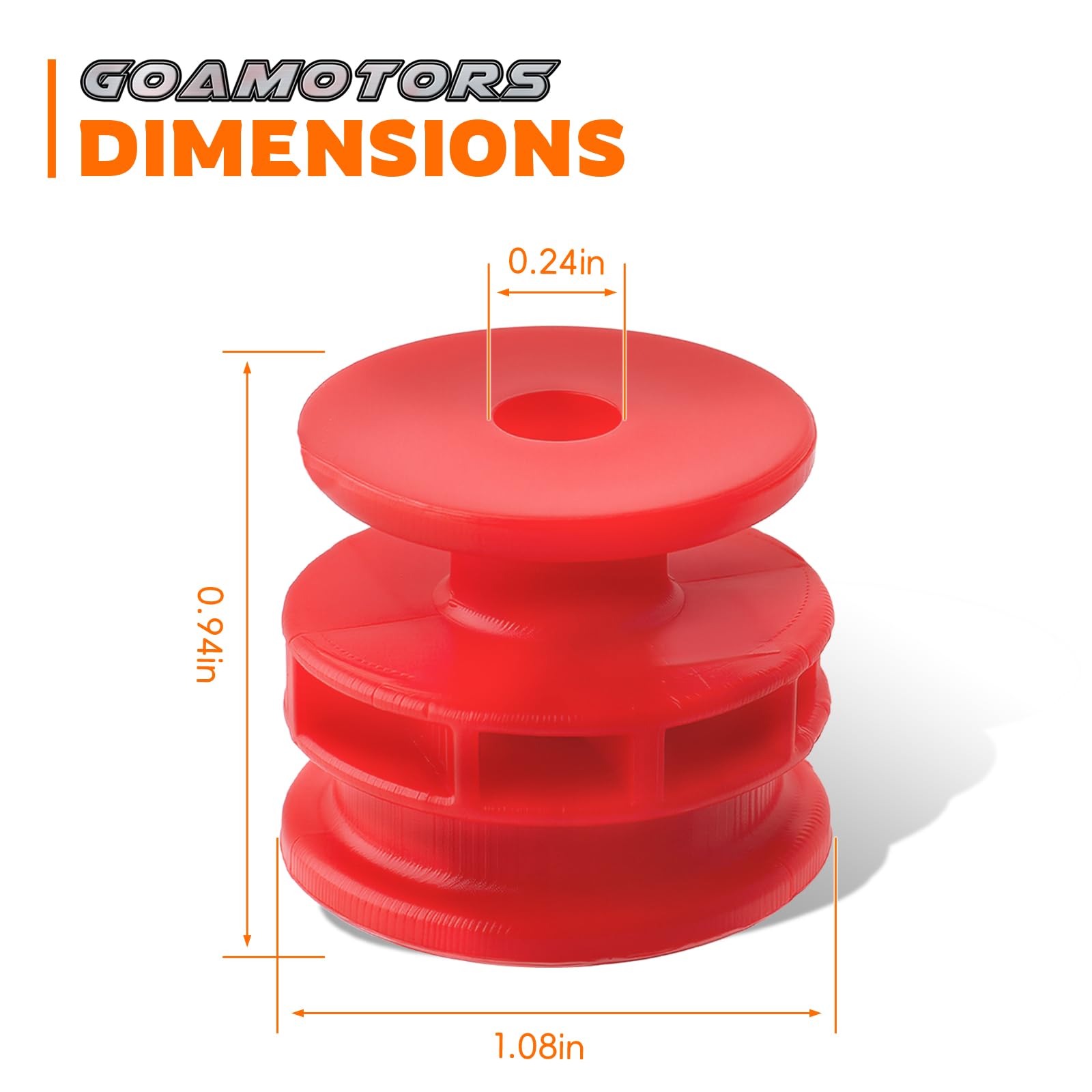 Seal kit components close-up for easy replacement