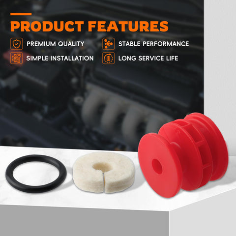 Seal kit in hand, compact spare for maintenance