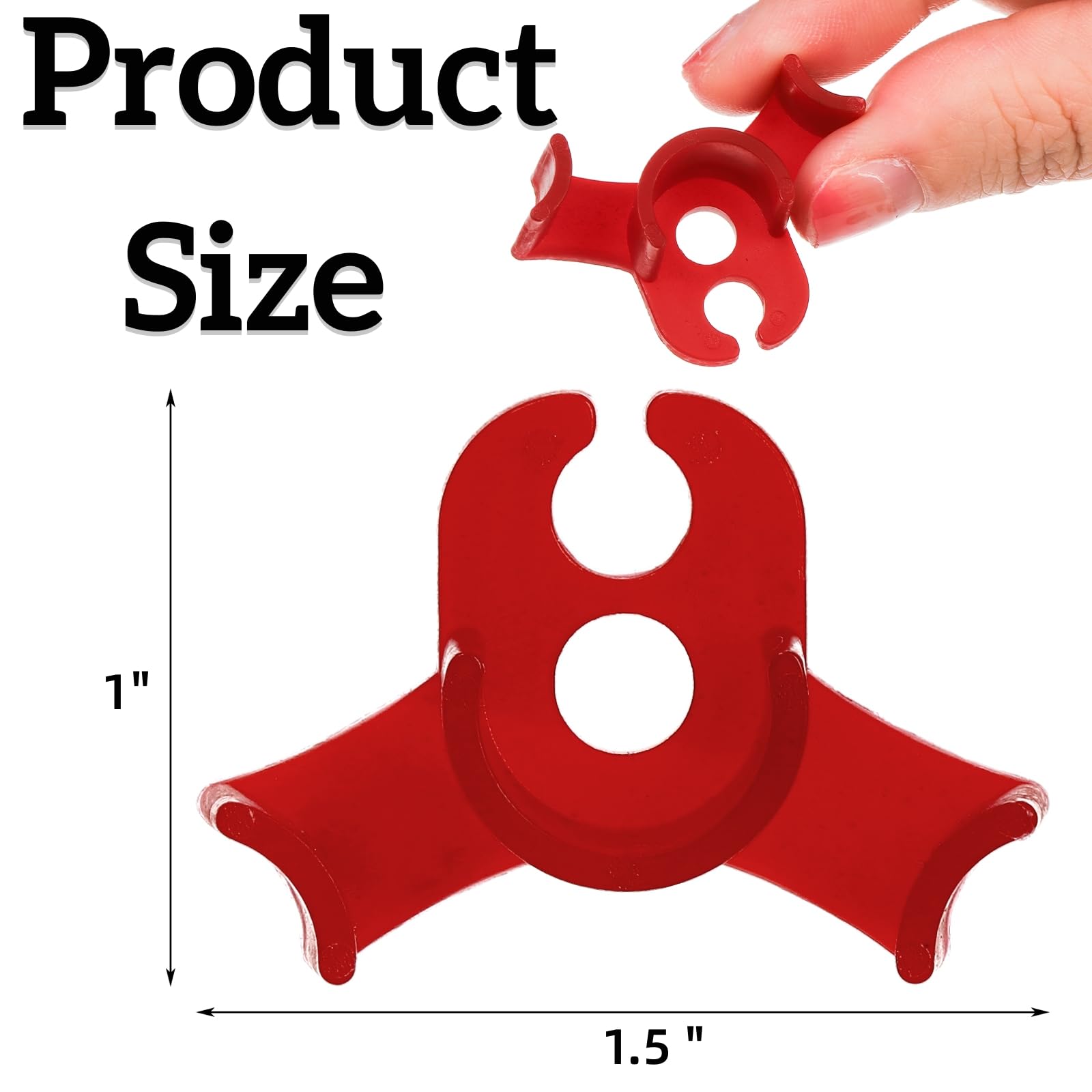 Goaste 100-pack plant training clips for versatile garden use.