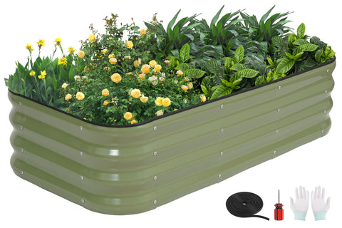 GoCampDirect 3-in-1 modular raised bed assembly demonstrates versatile garden layouts for small spaces.