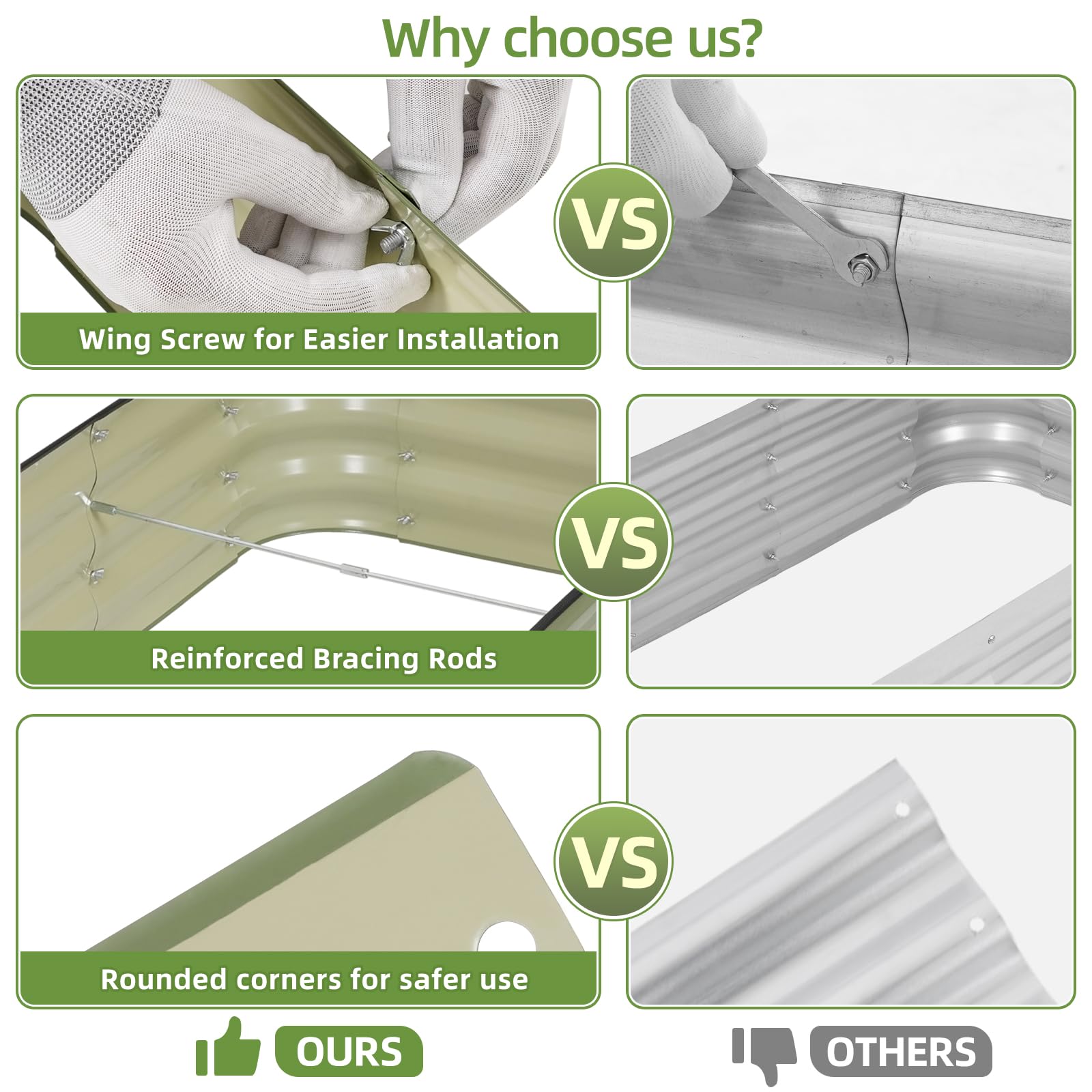 GoCampDirect open-bottom design promoting better root drainage