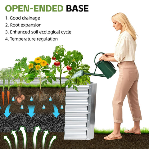 GoCampDirect compact 4x2x2ft bed ideal for patios, balconies, and small yards.