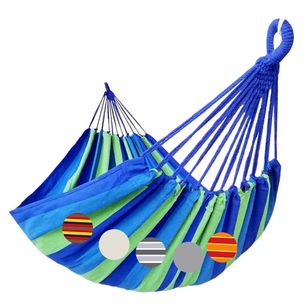 GOCAN Brazilian double hammock 330cm length for comfortable outdoor lounging.