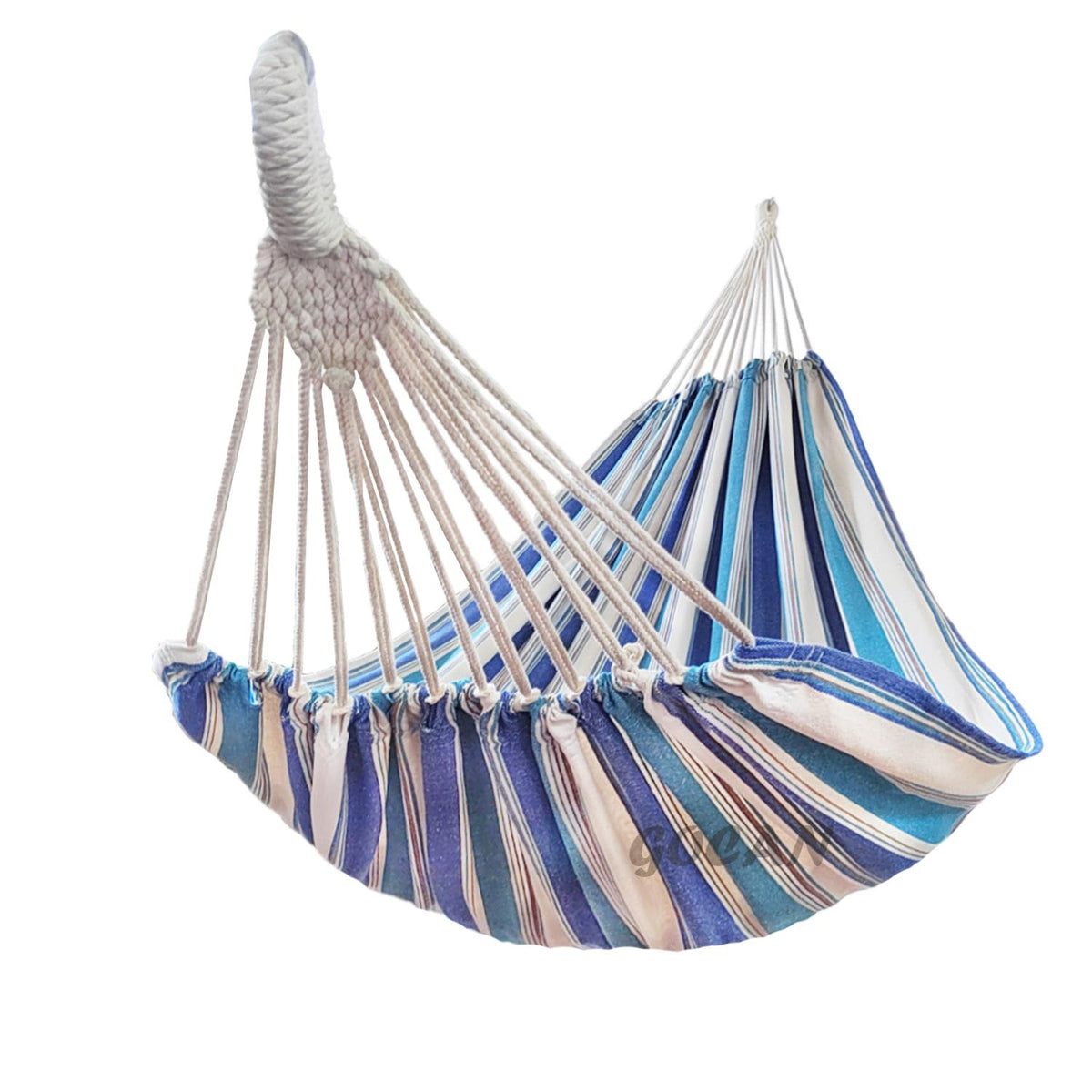 GOCAN double hammock bed setup with two-person space
