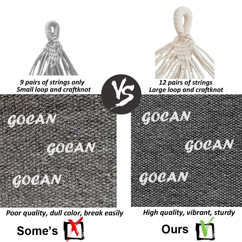 GOCAN spreader-bar removable design for flexible indoor/outdoor use.