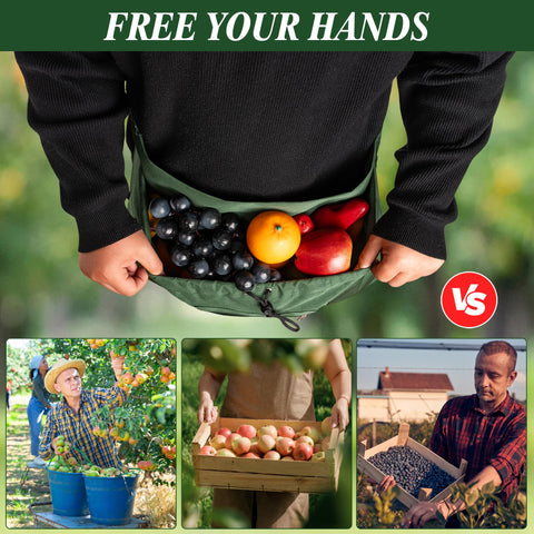 GOCOHHI hands-free design speeds garden tasks like picking and weeding.