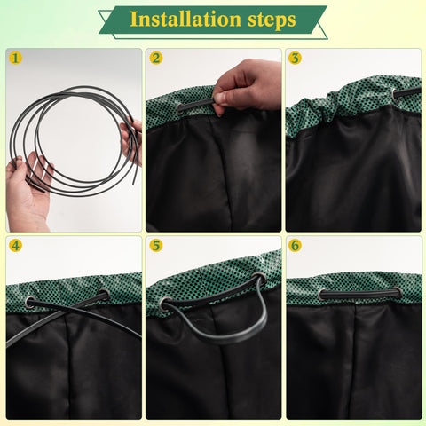 GOCOHHI adjustable shoulder strap allows hands-free yard cleanup.