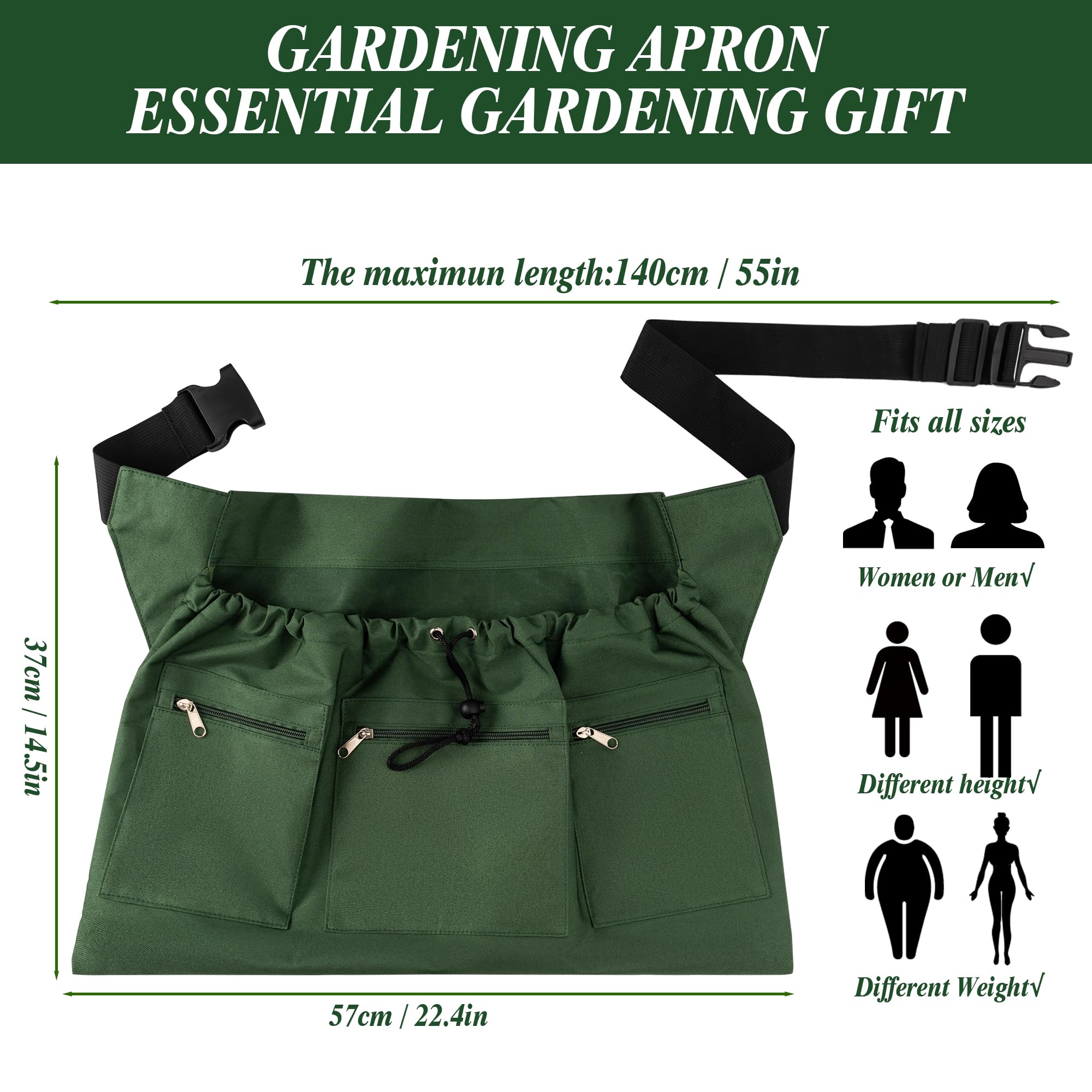 GOCOHHI waterproof 600D fabric withstands outdoor work and splashes.