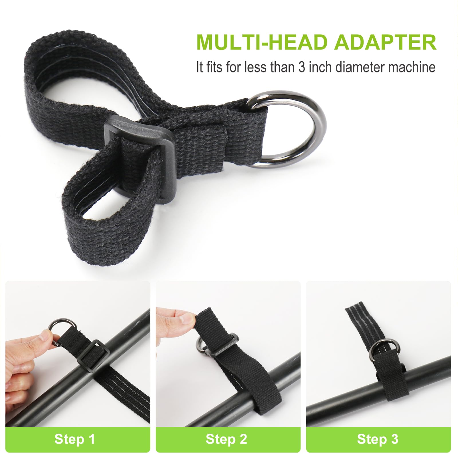 GodFan load-bearing nylon strap provides durability for demanding tasks