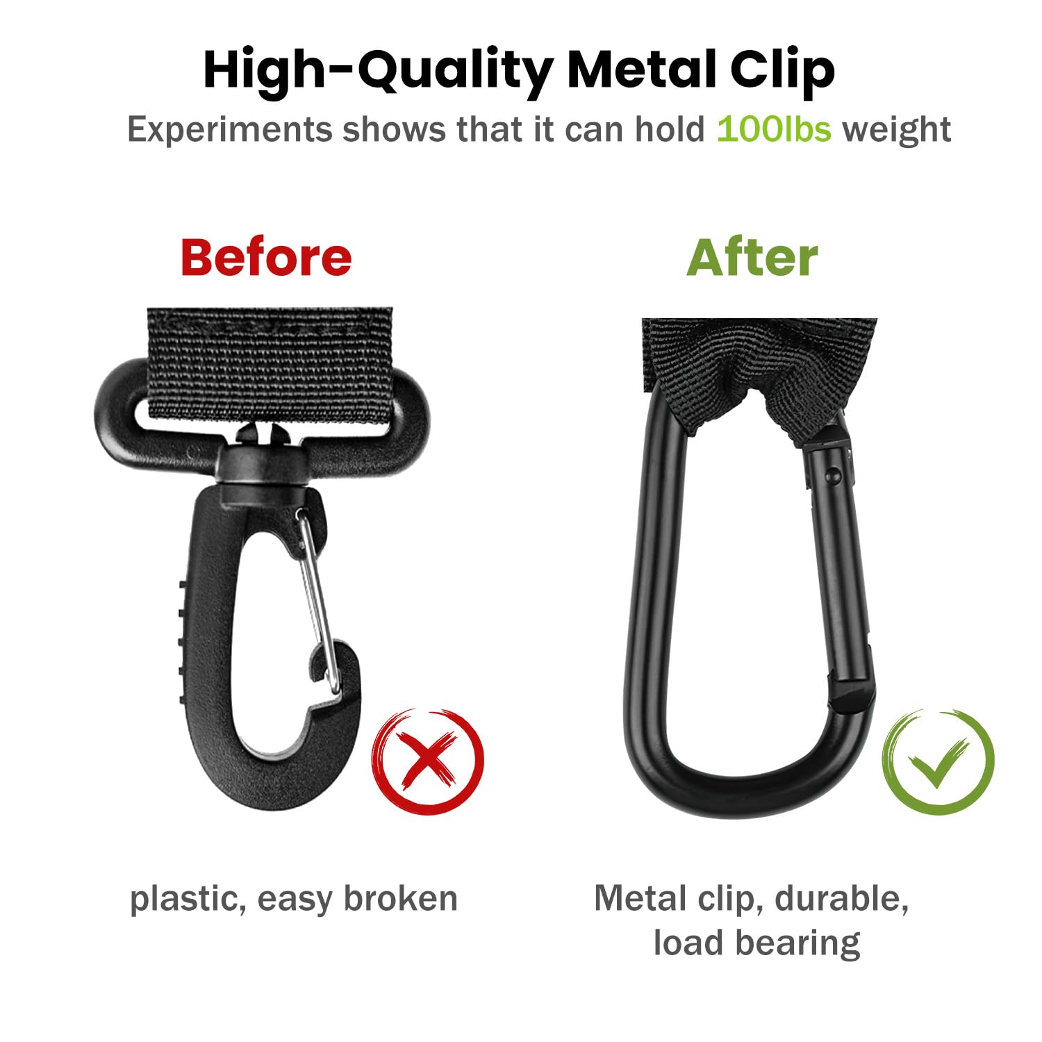 GodFan trimmer strap easy-install enables quick setup