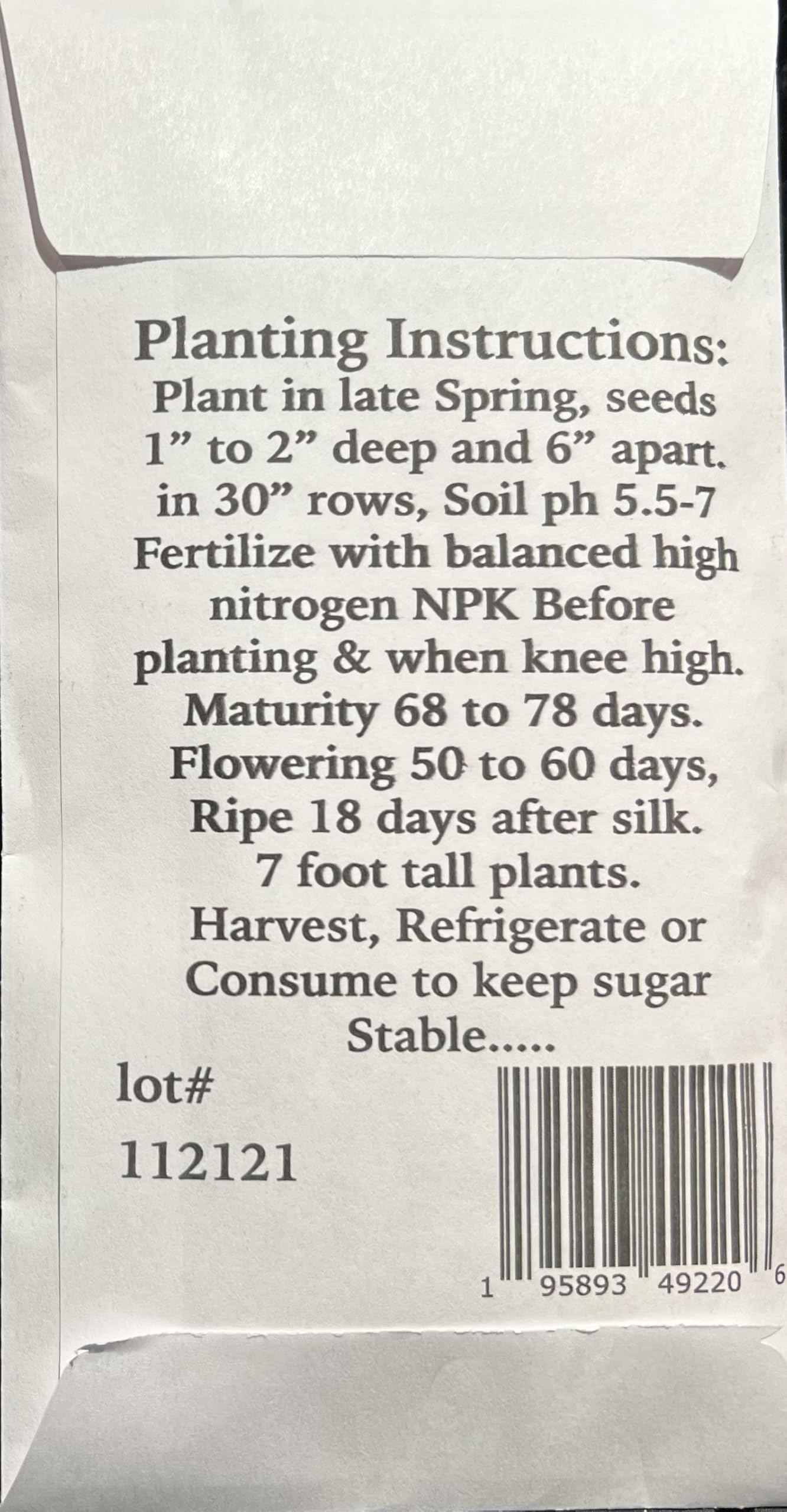 God's! Organic-certified seed bag emphasizes trusted quality for sustainable gardens