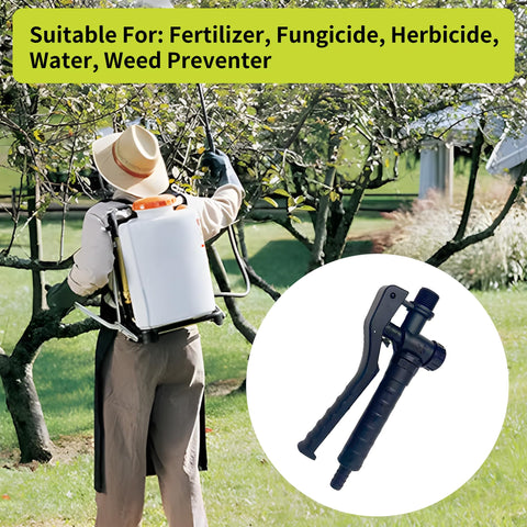 Goduog sprayer handle demonstrates comfortable grip for extended spraying
