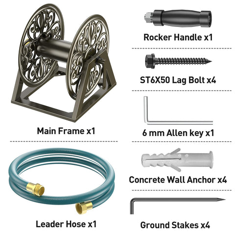 GOFORWILD easy-roll design for smooth hose unwinding