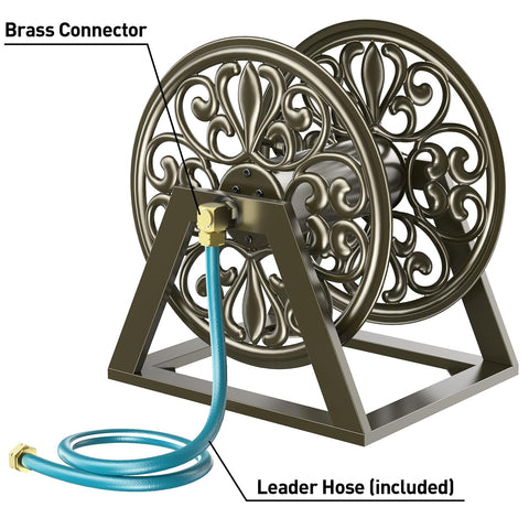 GOFORWILD decorative garden reel complements pathways and patios