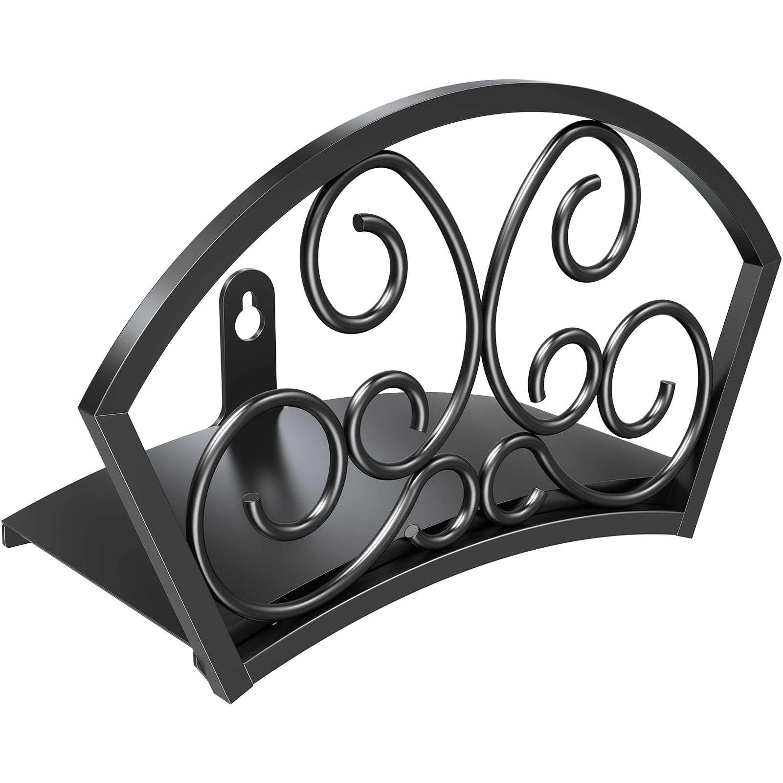 GOFORWILD garden hose holder mounted on wall for easy access and tidy storage.