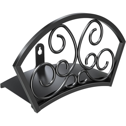 GOFORWILD garden hose holder mounted on wall for easy access and tidy storage.