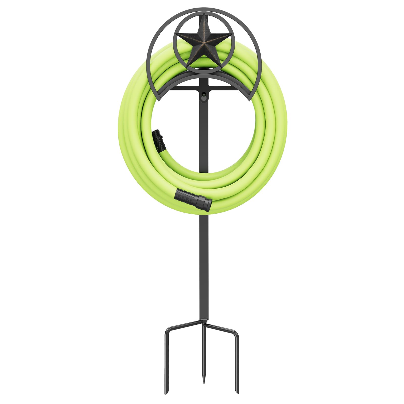 Goforwild gauge steel hose holder resists rust with weatherproof powder coating