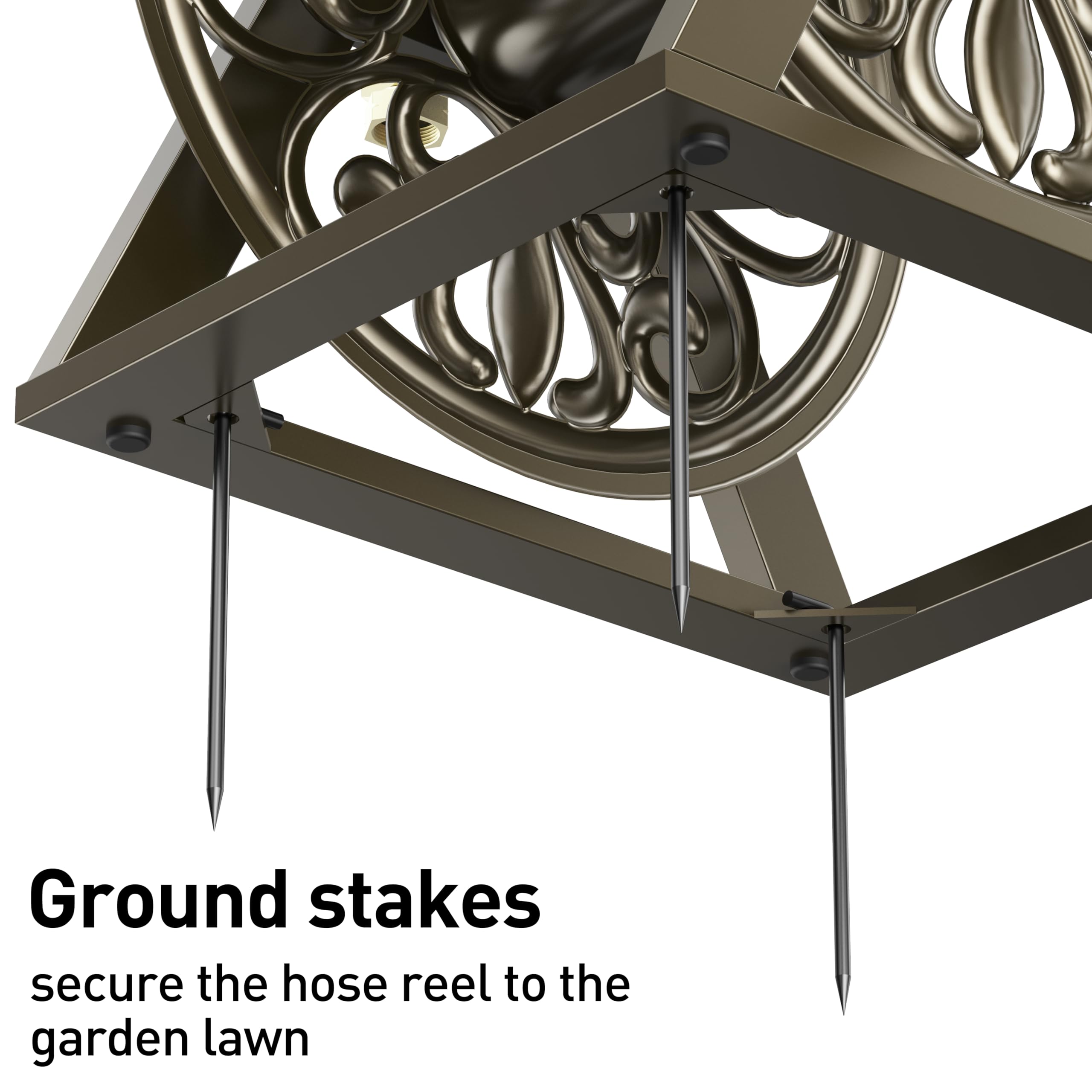 GOFORWILD hose-storage solution reduces garden clutter