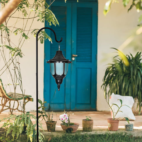 GOFORWILD hanging flower pots pair with lanterns and lights