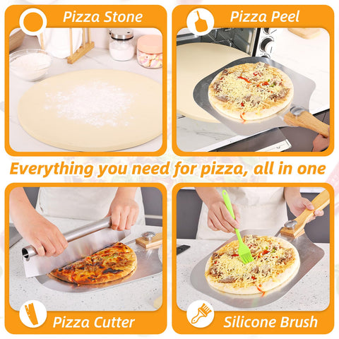 GOFOWRK scraper removes residue easily after baking.