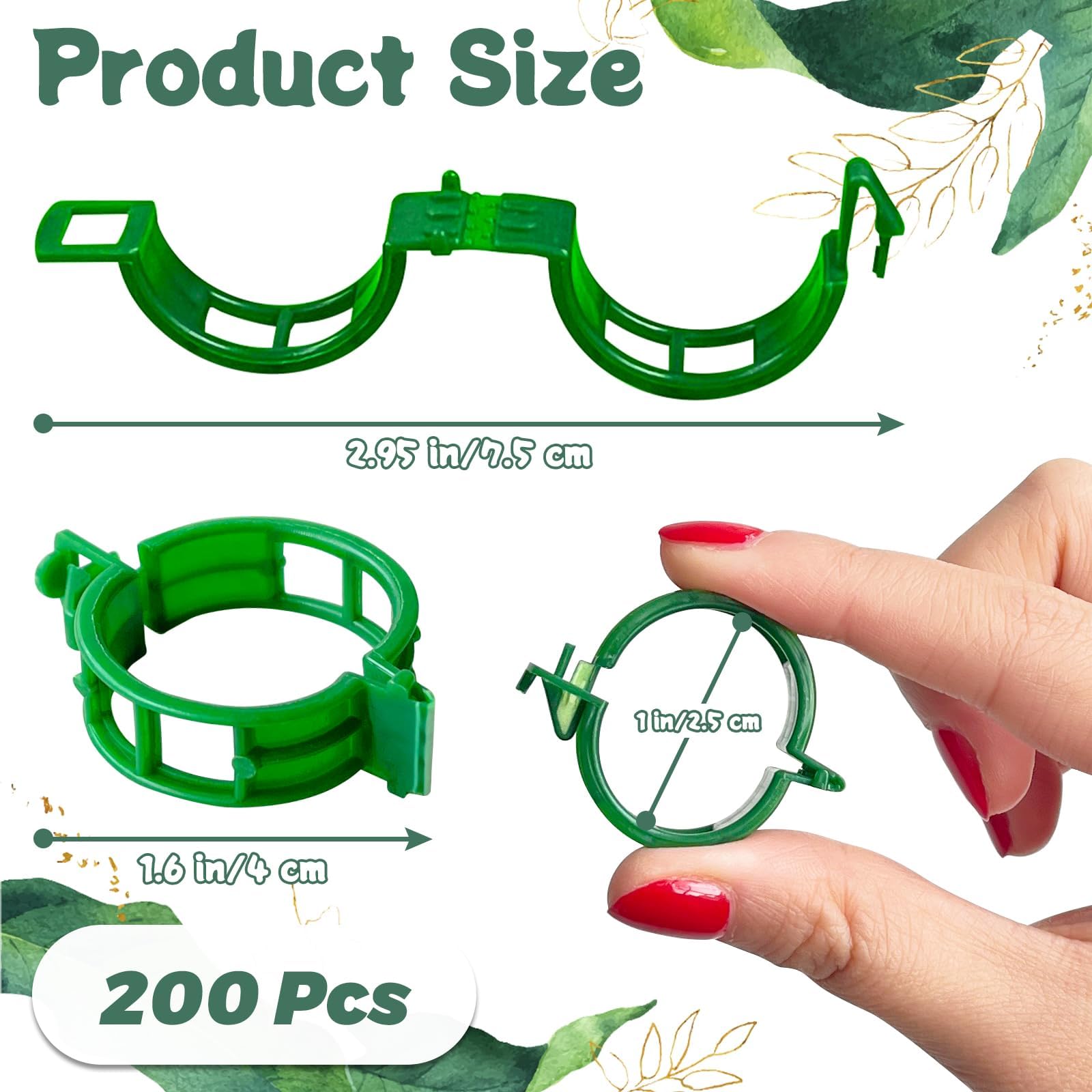 GOFULLHOME clips on trellis demonstrate easy adjustment for vertical garden support.