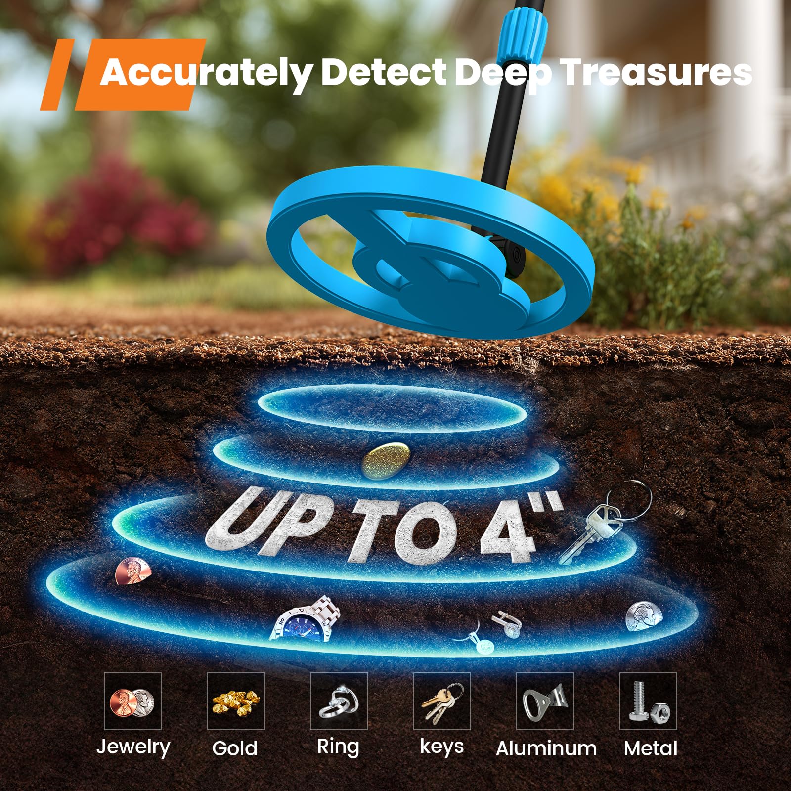 GoGonova detector adjustable length for growing children