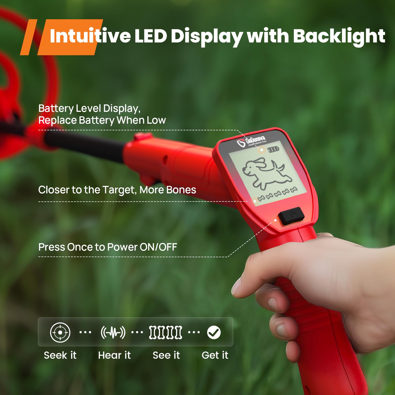 GoGonova kid-friendly ergonomic design supports hours of exploration