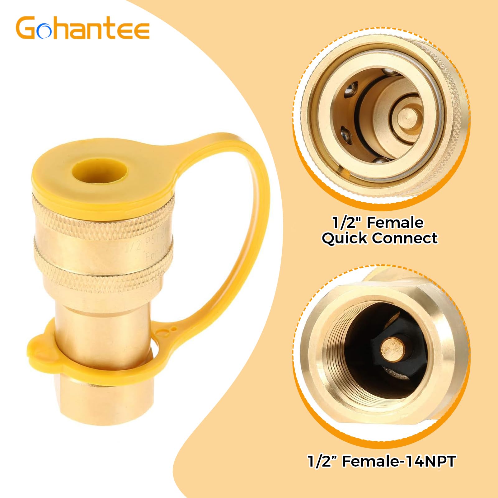 Gohantee natural gas and propane compatibility for safe setups.