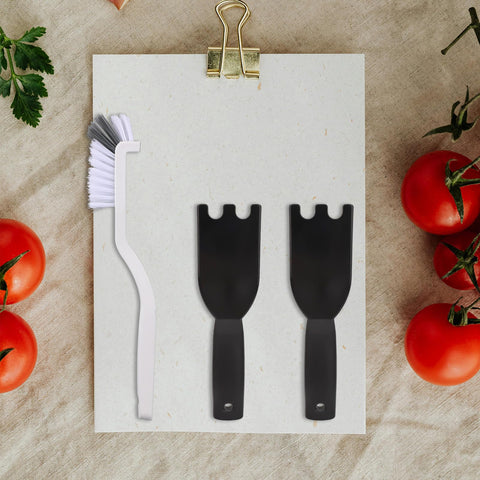 Goktvai sleek design reduces hand fatigue during frequent grill cleaning.