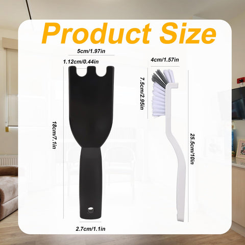 Goktvai ergonomic grip grill brush offering comfortable handling during extended cleaning sessions.