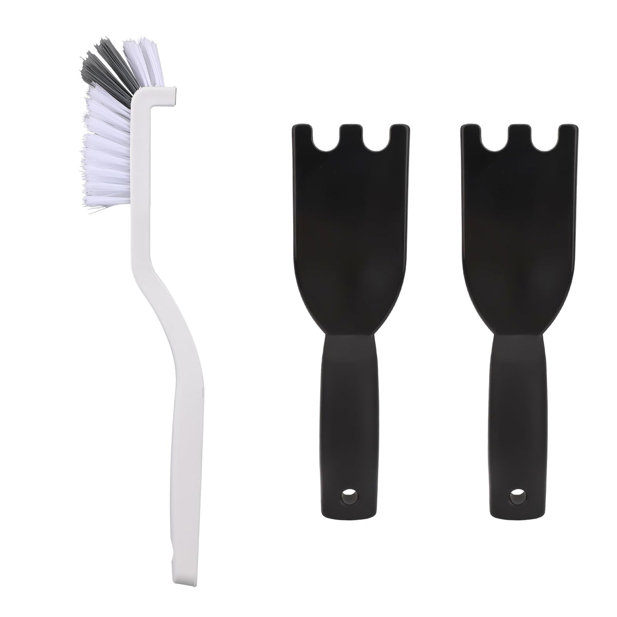 Goktvai universal grill scraper pair for grooved grills and George Foreman models.
