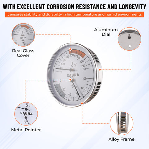 Golden Wave tempered glass face remains readable despite heat and moisture.
