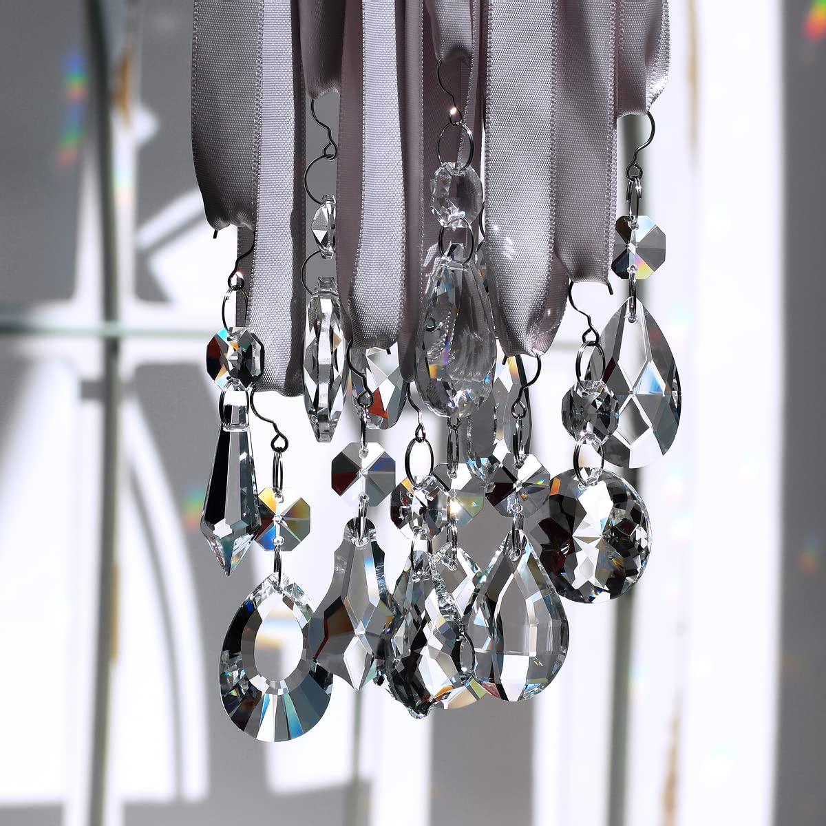 GOLDENHAITAI crystal bead with ring enables easy hanging