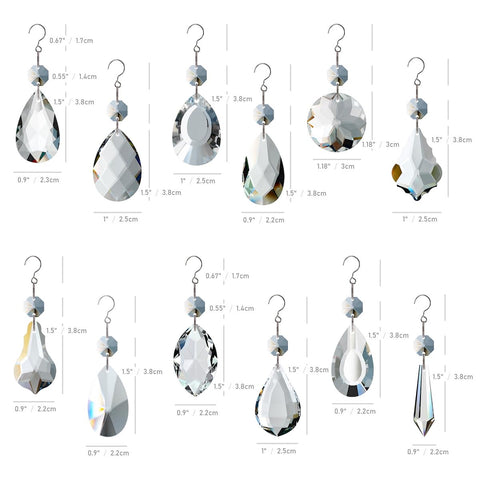 GOLDENHAITAI K9 crystal prism offers high clarity and sparkle